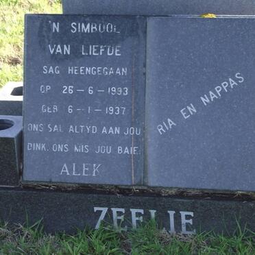 ZEELIE Alek 1937-1993