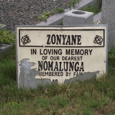 ZONYANE Nomalunga
