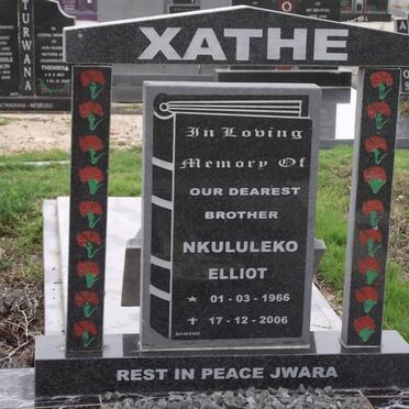 XATHE Nkululeko Elliot 1966-2006