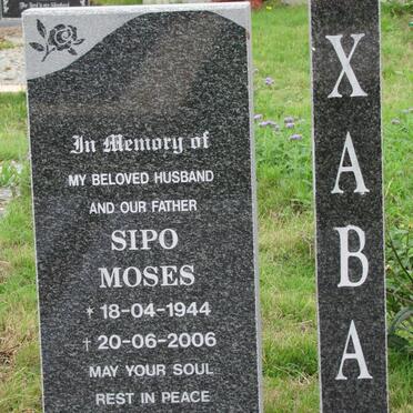 XABA Sipo Moses 1944-2006