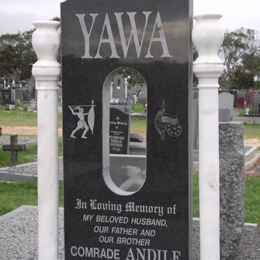 YAWA Andile 1963-2007