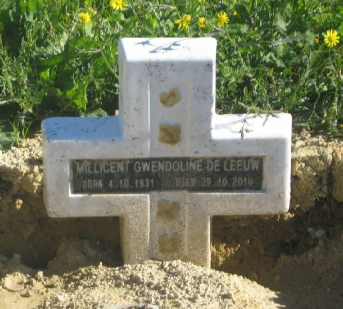 LEEUW Millicent Gwendoline, de 1931-2010