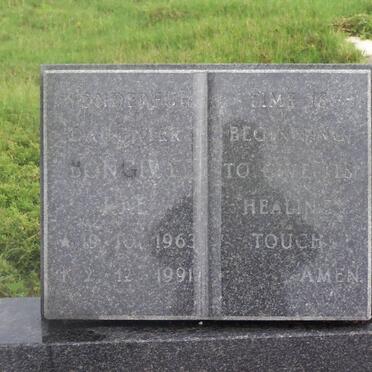 ANGULE Bongiwa 1963-1991