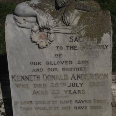 ANDERSON Kenneth Donald -1953