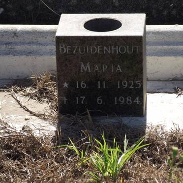 BEZUIDENHOUT Maria 1925-1984