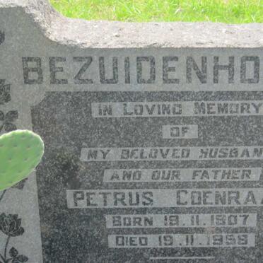 BEZUIDENHOUT Petrus Coenraad 1907-1959