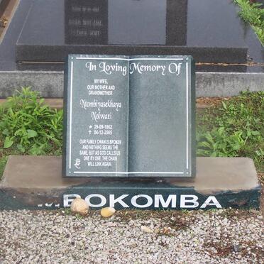 BOKOMBA Nombiyasekhaya Nolwazi 1962-2005