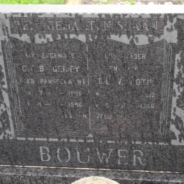 BOUWER C.C.B. PANSECRAUW 1906-1956 &amp; J.L.W. 1912-1986