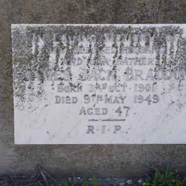 BRADDON James Jack 1901-1949