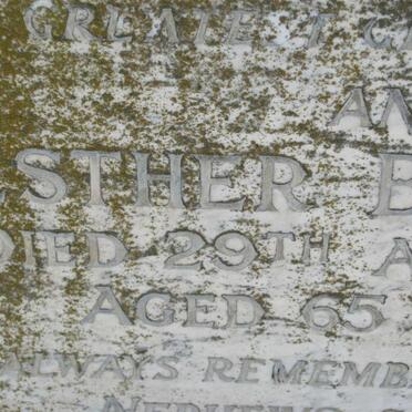 BURDETT Esther -1969 