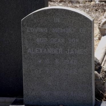 BUCHENRODER Alexander James, von 1948-1985