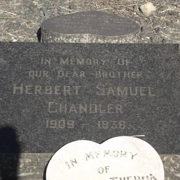 CHANDLER Herbert Samuel 1909-1936