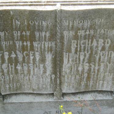 CHARSLEY Henry John 1890-1965 &amp; Frances W. -1940