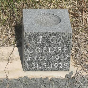 COETZEE J.C. 1927-1928