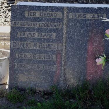 DANIELL Gilbert M. 1910-1957