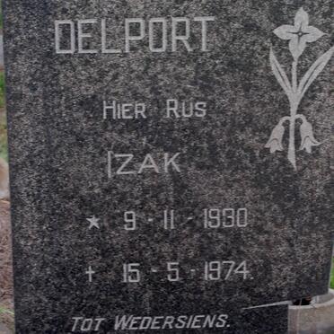 DELPORT Izak 1930-1974