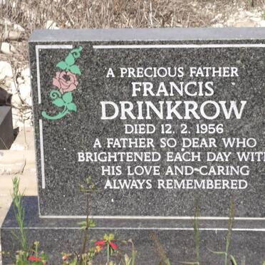 DRINKROW Francis -1956