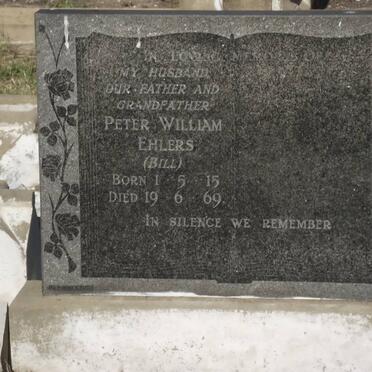 EHLERS Peter William 1915-1969