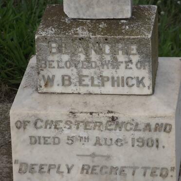 ELPHICK Blanche -1901