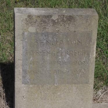 ENGELBRECHT Benjamin J.A.S. 1904-1930