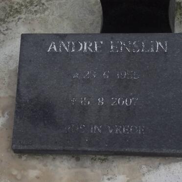 ENSLIN Andre 1955-2007