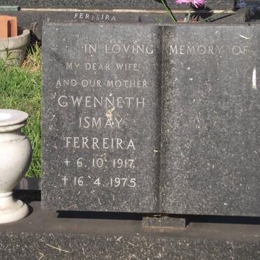 FERREIRA Gwenneth Ismay 1917-1975