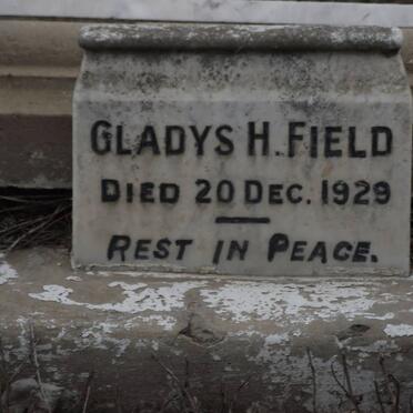 FIELD Gladys H. -1929