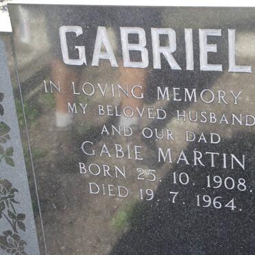 GABRIEL Gabie Martin 1908-1964