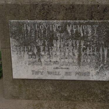 GALLANT Stella Elizabeth 1923-1947