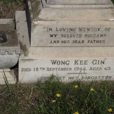 GIN Wong Kee -1944