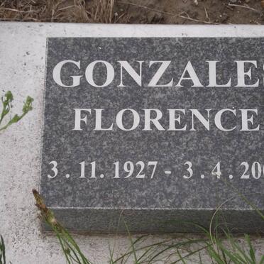 GONZALES Florence 1927-2007 :: GONZALES Iris Ann 1933-2002