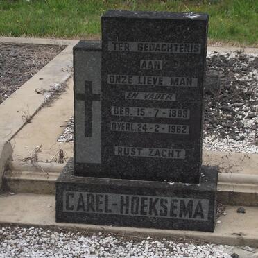HOEKSEMA Carel 1899-1962