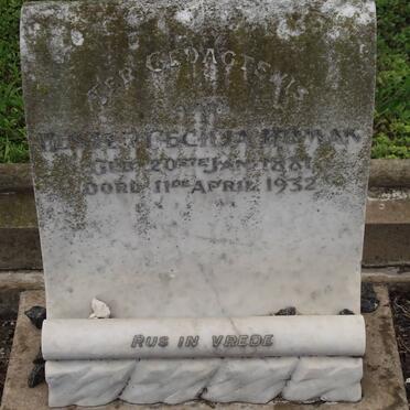 HUMAN Hester Cecilia 1881-1932