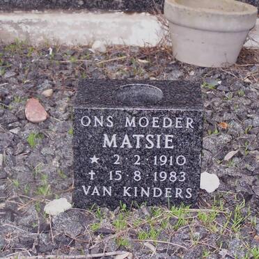 JERLING Matsie 1910-1983