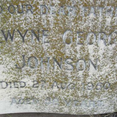 JOHNSON Alwyne George -1950