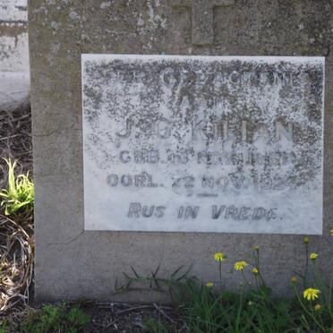 KILLIAN J.G. 1861-1924