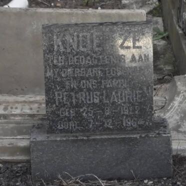 KNOETZE Petrus Laurie 1912-1964