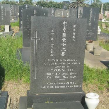 LEE Yvonne 1944-1969