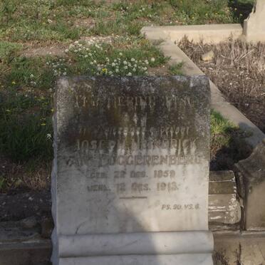 LOGGERENBERG Joseph Heindrick, van 1859-1913