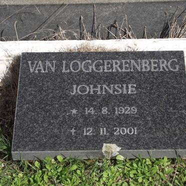 LOGGERENBERG Johnsie, van 1929-2001