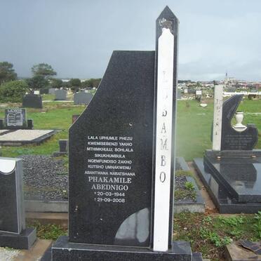 LUBAMBO Phakamile Abednigo 1944-2008