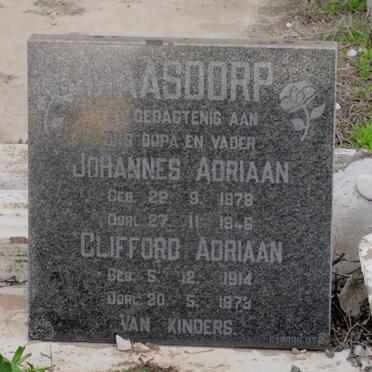 MAASDORP Johannes Adriaan 1878-1946 :: MAASDORP Clifford Adriaan 1914-1973
