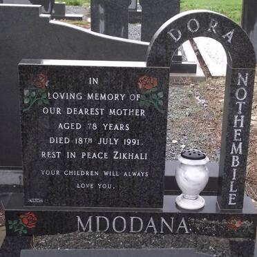 MDODANA Nonthembile Dora -1991