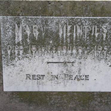 MEINTJES Mary -1954