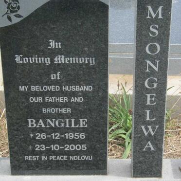 MSONGELWA Bangile 1956-2005