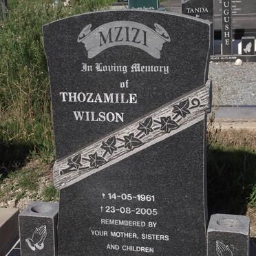 MZIZI Thozamile Wilson 1961-2005