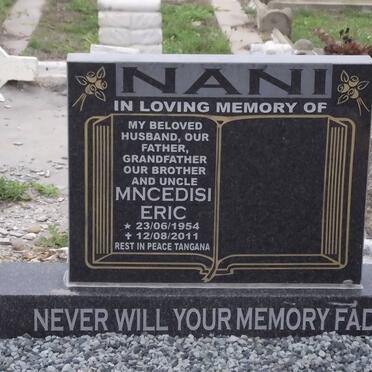 NANI Mncedisi Eric 1954-2011