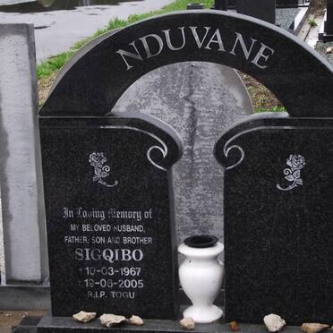 NDUVANE Sigqibo 1967-2005