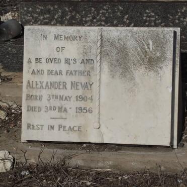 NEVAY Alexander 1904-1956