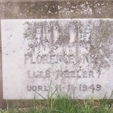 NEL Florence nee REELER -1949